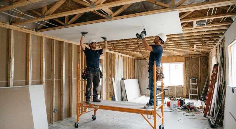 Ceiling Drywall Installation in Littleton, CO