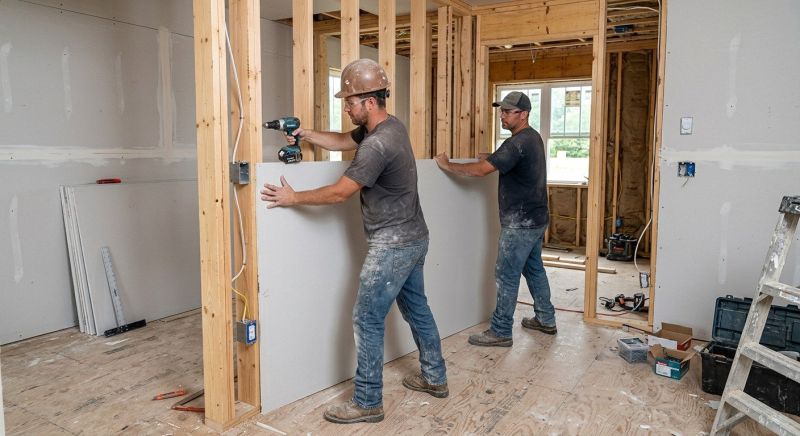 Drywall Construction in Wilmington, NC