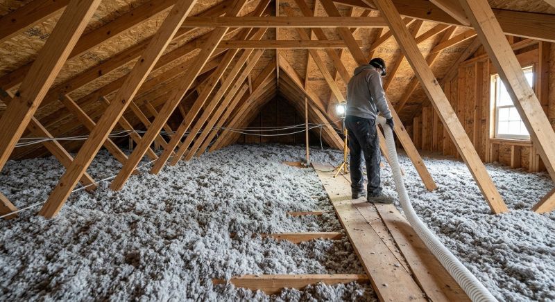 Attic Insulation Installation in Longmont, CO