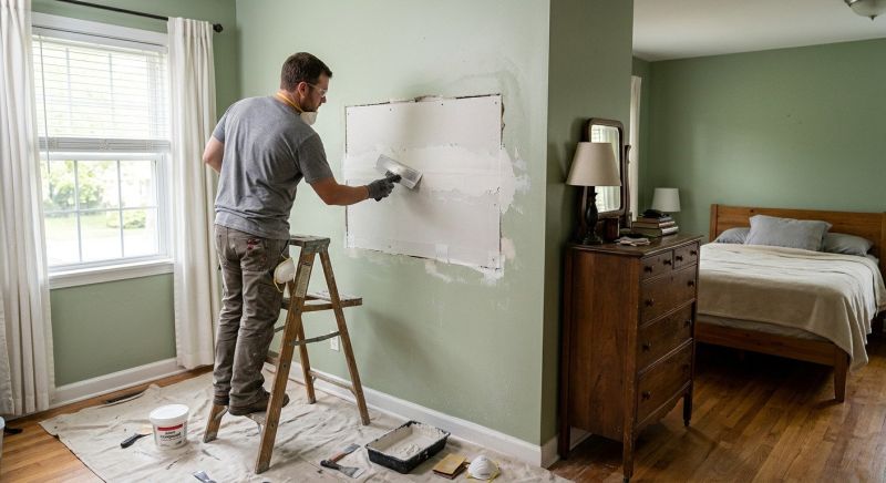 Bedroom Ceiling Repair in Wilmington, NC