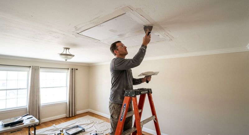 Bedroom Ceiling Repair in Wilmington, NC
