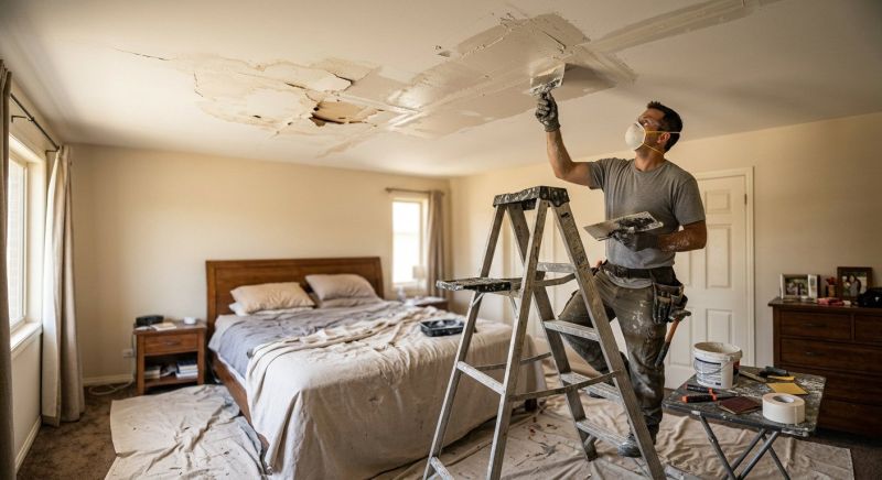 Bedroom Ceiling Repair in Alpharetta, GA