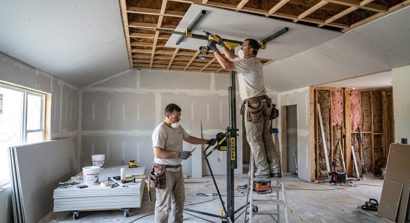 Ceiling Drywall Installation in Wilmington, NC