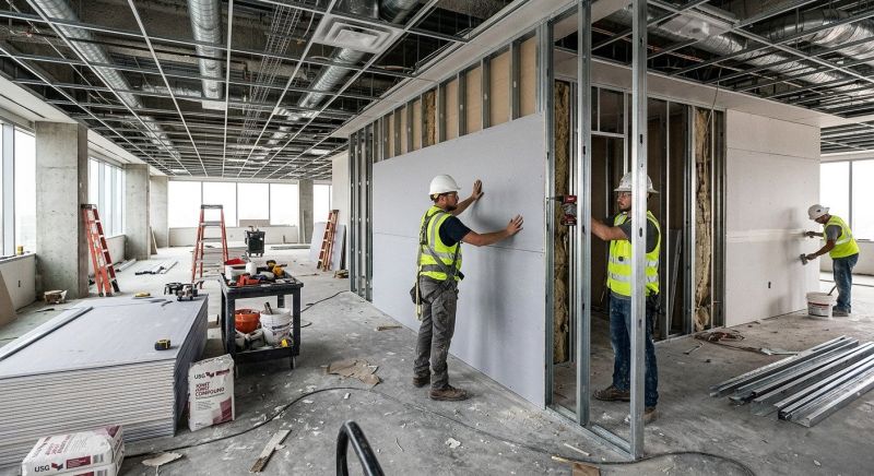 Commercial Drywall Service in Denver, CO