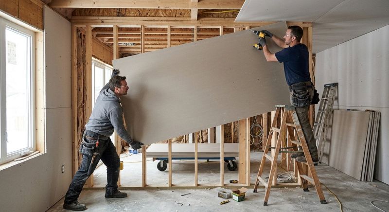 Drywall Hanging in Wilmington, NC