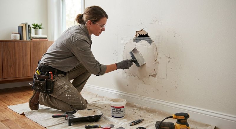 Drywall Patching in Conroe, TX