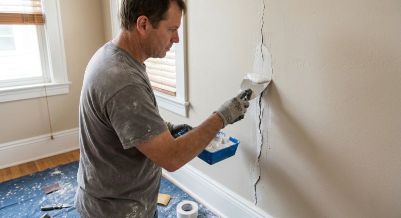 Garage Drywall Repair in Alpharetta, GA