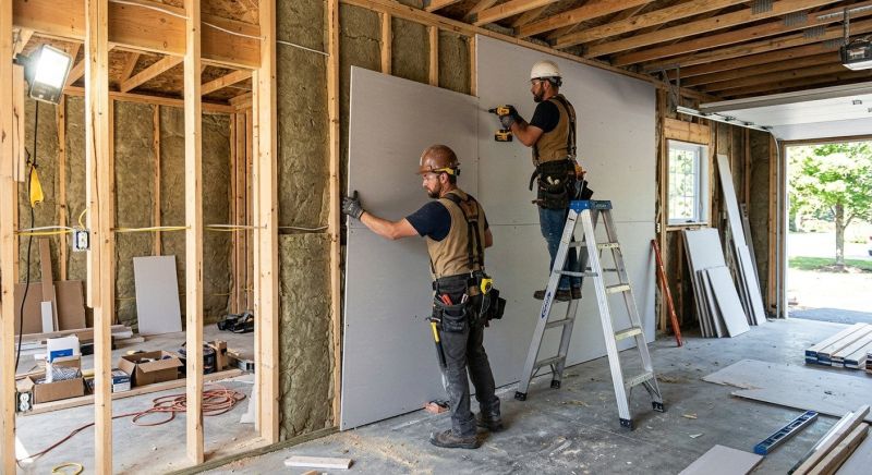 Garage Wallboard Installation in Denver, CO