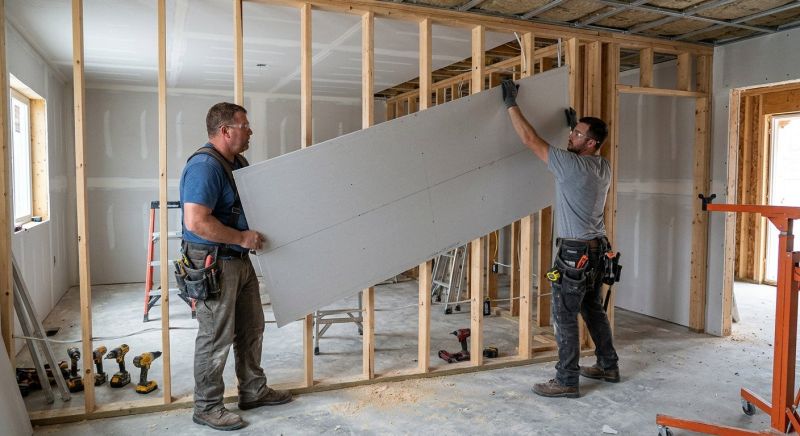 Kitchen Drywall Installation in Alpharetta, GA