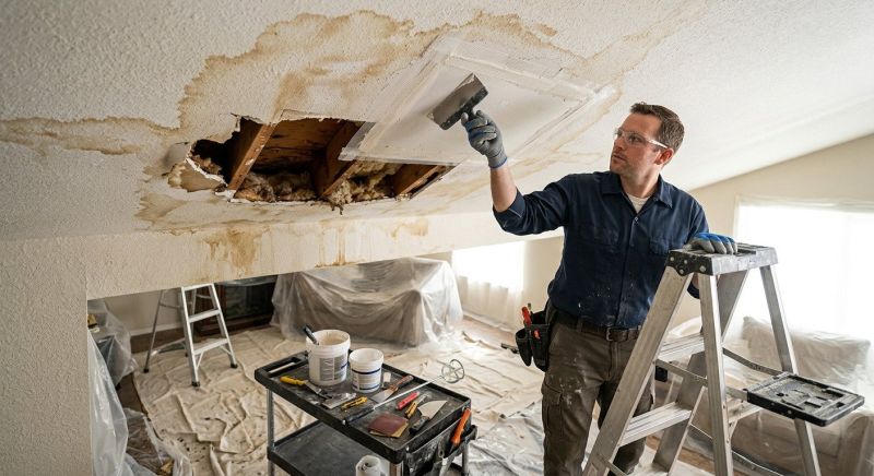 Wall Damage Repair in Wilmington, NC