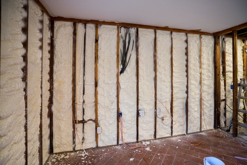 Wall Insulation Installation