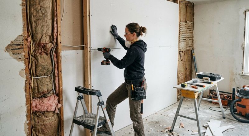 Wallboard Repair in Wilmington, NC
